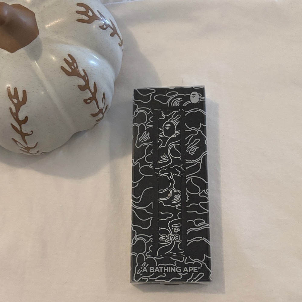 A Bathing Ape Black and White Patterned Box
